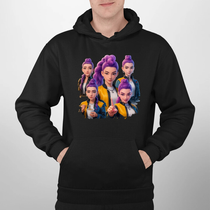 Rumi - pro fanoušky Rumi Huntrix Kpop Demon Hunters - pánská mikina s potiskem