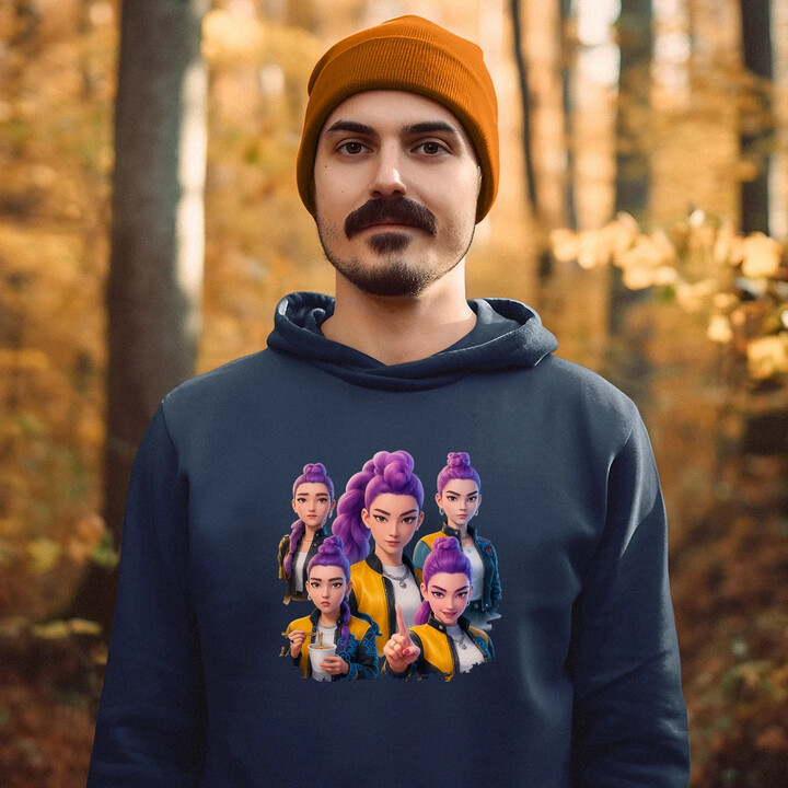 Rumi - pro fanoušky Rumi Huntrix Kpop Demon Hunters - pánská mikina s potiskem