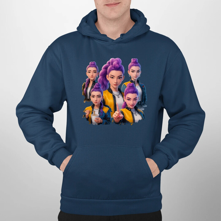 Rumi - pro fanoušky Rumi Huntrix Kpop Demon Hunters - pánská mikina s potiskem