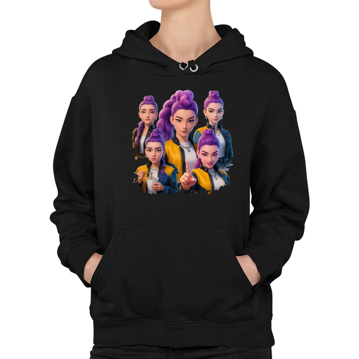 Rumi - pro fanoušky Rumi Huntrix Kpop Demon Hunters - dámská mikina s potiskem