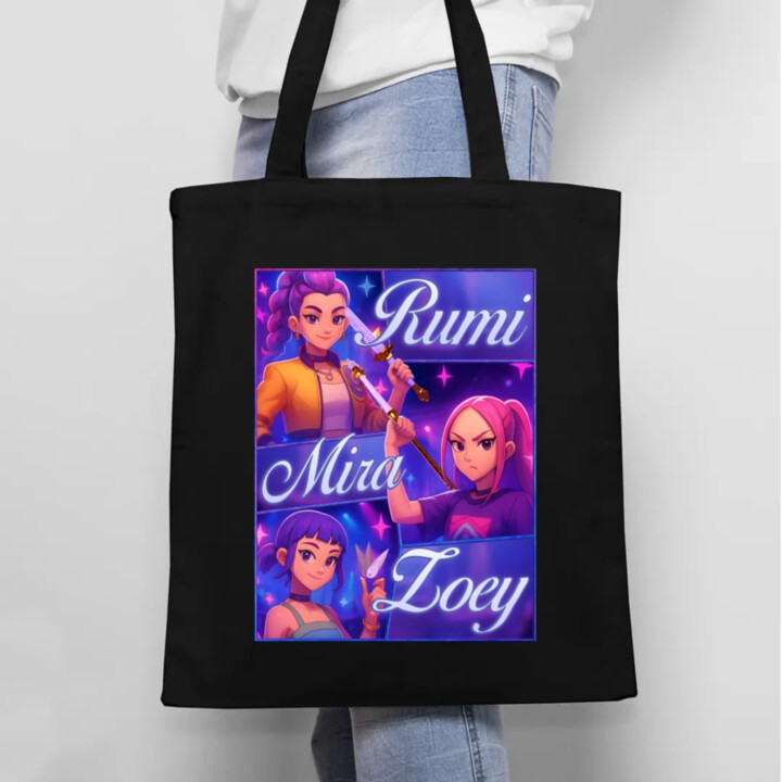 Rumi, Mira a Zoey - taška s potiskem