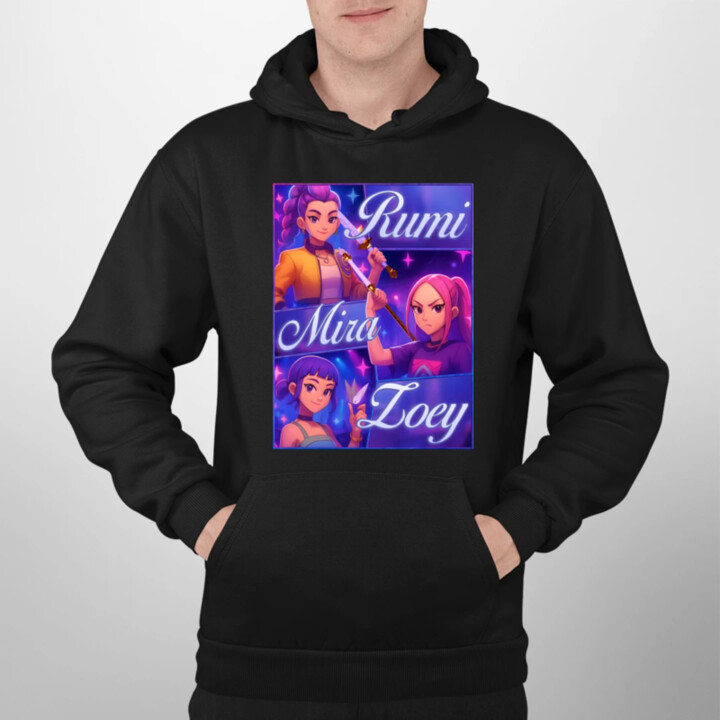 Rumi, Mira a Zoey - pánská mikina s potiskem