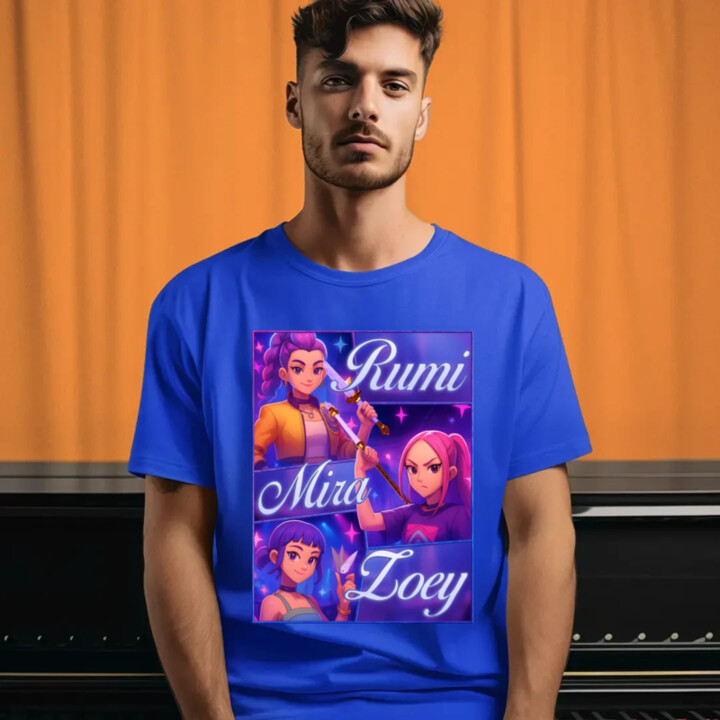 Rumi, Mira a Zoey - pánské tričko s potiskem
