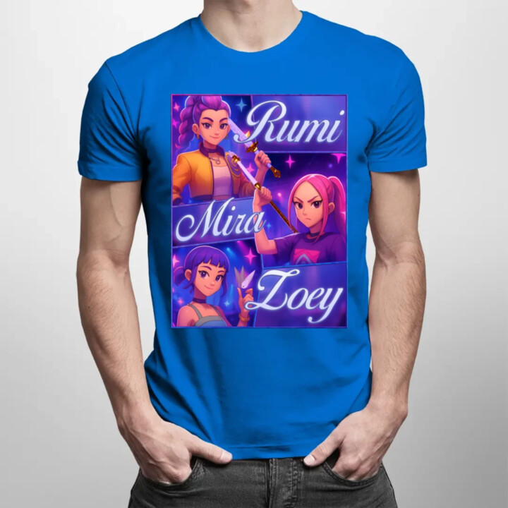 Rumi, Mira a Zoey - pánské tričko s potiskem