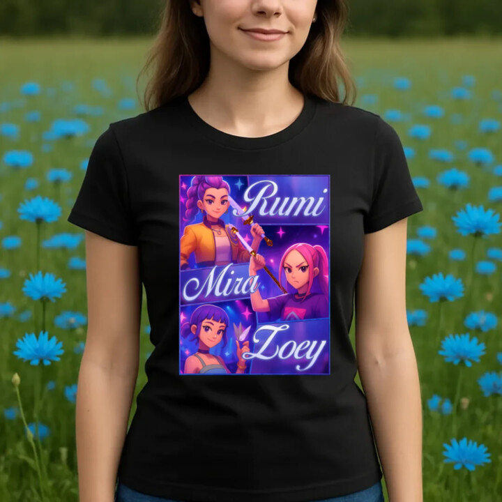 Rumi, Mira a Zoey  - dámské tričko s potiskem
