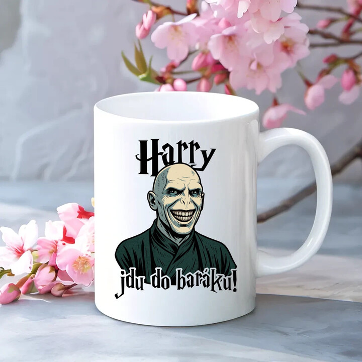 Harry, jdu do baráku! - hrnek s potiskem