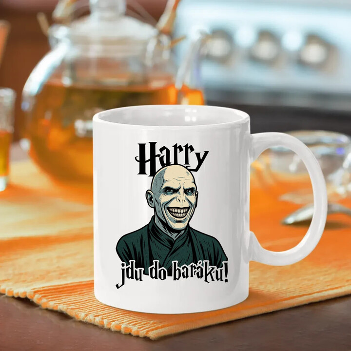 Harry, jdu do baráku! - hrnek s potiskem