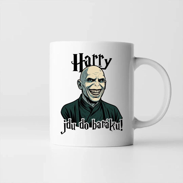 Harry, jdu do baráku! - hrnek s potiskem