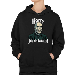 Harry, jdu do baráku! - dámská mikina s potiskem pro fanoušky Harryho Pottera