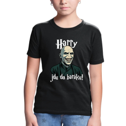 Harry, jdu do baráku! - dětské tričko s potiskem pro fanoušky Harryho Pottera