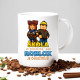 Škola je důležitá, ale Roblox je důležitější - hrnek s potiskem