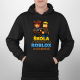 Škola je důležitá, ale Roblox je důležitější - pánská mikina s potiskem