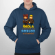 Škola je důležitá, ale Roblox je důležitější - pánská mikina s potiskem