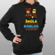 Škola je důležitá, ale Roblox je důležitější - dámská mikina s potiskem