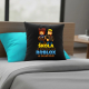 Škola je důležitá, ale Roblox je důležitější - černý polštář s potiskem