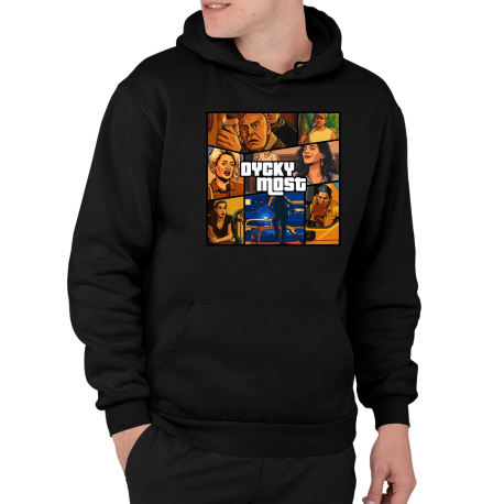Dycky Most - pánská mikina s potiskem pro fanoušky seriálu Most!