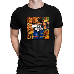 Dycky Most - pánské tričko s potiskem pro fanoušky seriálu Most!