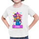 Rumi, Mira i Zoey - Huntrix - vložte jméno  - dětské tričko s potiskem pro fanoušky kpop demon hunters - personalizovaný produkt
