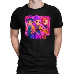 Huntrix se jménem - pánské tričko s potiskem pro fanoušky KPop Demon Hunters - personalizovaný produkt