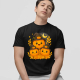 Den dýní - halloween - dýně - pánské tričko s potiskem