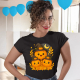 Den dýní - halloween - dýně  - dámské tričko s potiskem