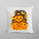 Den dýní - halloween - dýně - polštář s potiskem