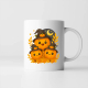 Den dýní - halloween - dýně - hrnek s potiskem