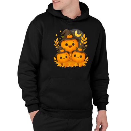Den dýní - halloween - dýně - pánská mikina s potiskem