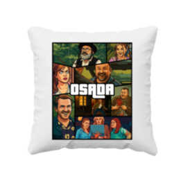 Osada - polštář s potiskem pro fanoušky seriálu Osada