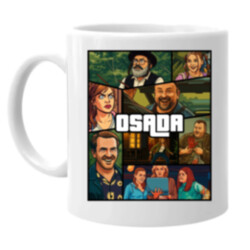 Osada - hrnek s potiskem pro fanoušky seriálu Osada