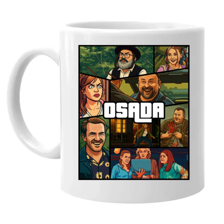 Osada - hrnek s potiskem pro fanoušky seriálu Osada