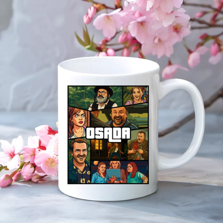 Osada - hrnek s potiskem pro fanoušky seriálu Osada