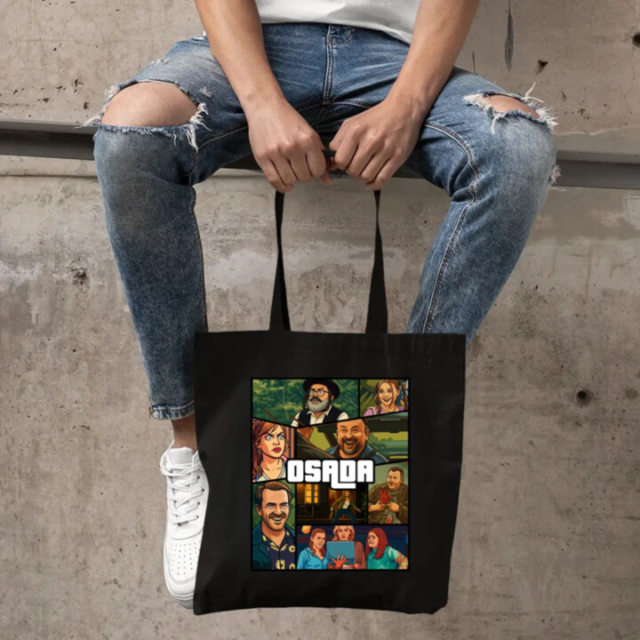 Osada - taška s potiskem pro fanoušky seriálu Osada