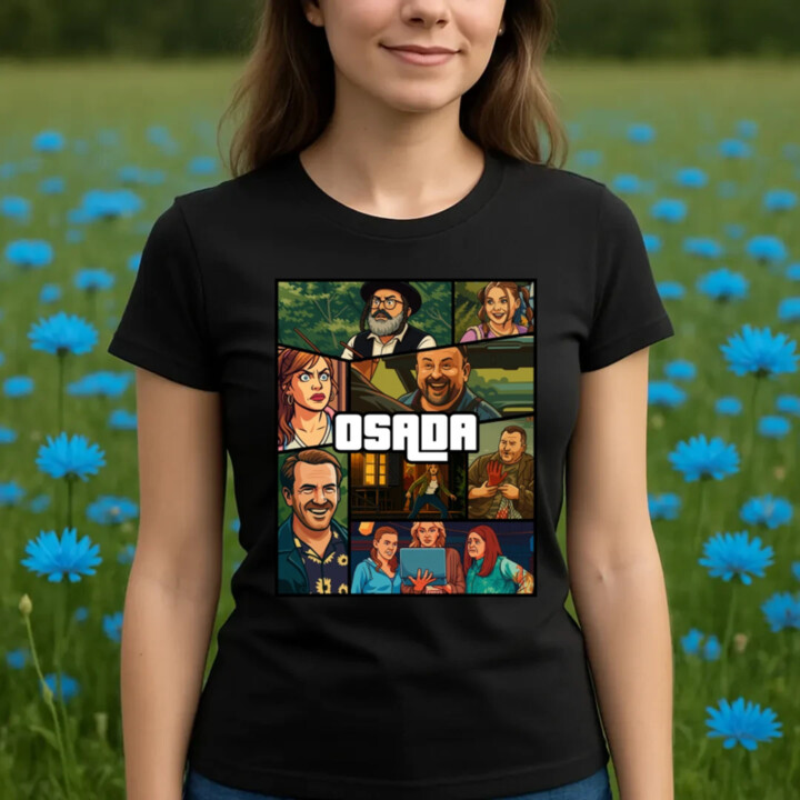 Osada  - dámské tričko s potiskem pro fanoušky seriálu Osada