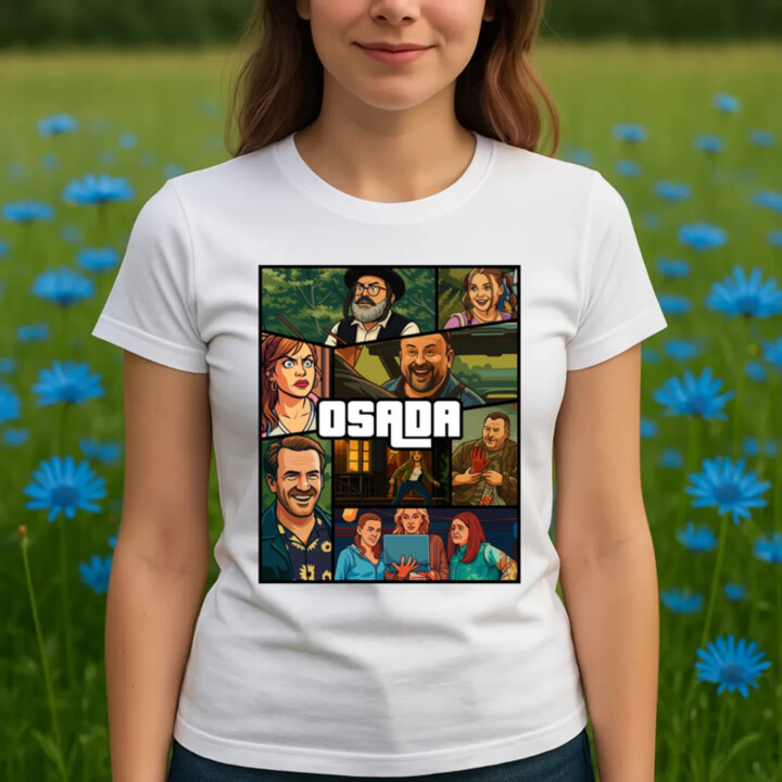 Osada  - dámské tričko s potiskem pro fanoušky seriálu Osada