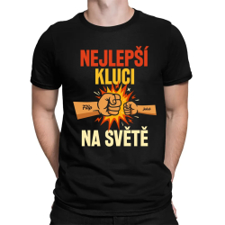 Nejlepší kluci na světě - pánské tričko s potiskem - personalizovaný produkt