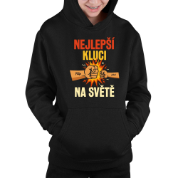 Nejlepší kluci na světě - dětská mikina s kapucí