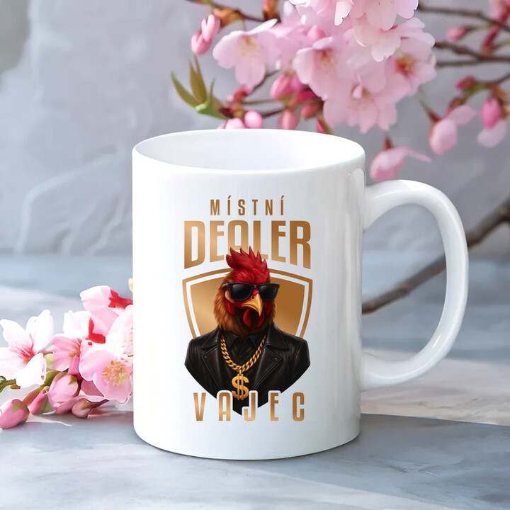 Místní dealer vajec v2 - hrnek s potiskem