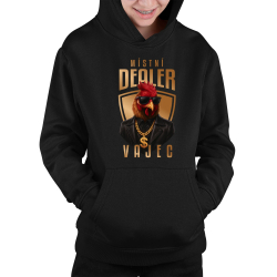 Místní dealer vajec v2 - dětská mikina s kapucí