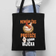 Nemám čas, protože sbírám vajíčka - taška s potiskem
