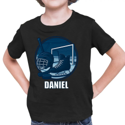 Hokej – jméno - dětské tričko s potiskem