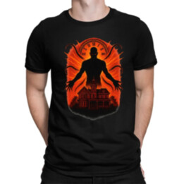 Dům Věčný – pro fanoušky seriálu Stranger Things - pánské tričko s potiskem