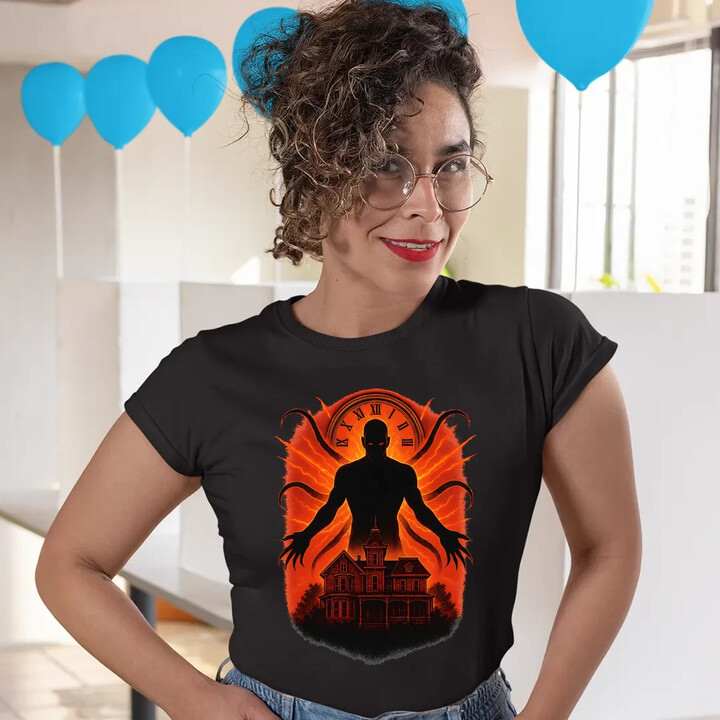 Dům Věčný - pro fanoušky seriálu Stranger Things  - dámské tričko s potiskem