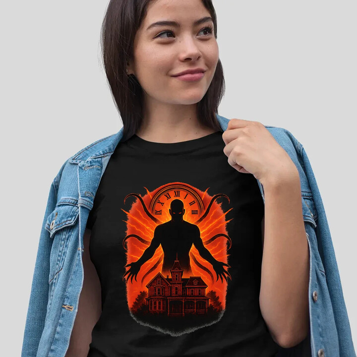 Dům Věčný - pro fanoušky seriálu Stranger Things  - dámské tričko s potiskem
