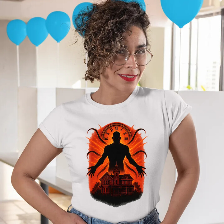 Dům Věčný - pro fanoušky seriálu Stranger Things  - dámské tričko s potiskem