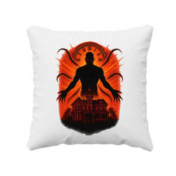 Dům Věčný – pro fanoušky seriálu Stranger Things - polštář s potiskem