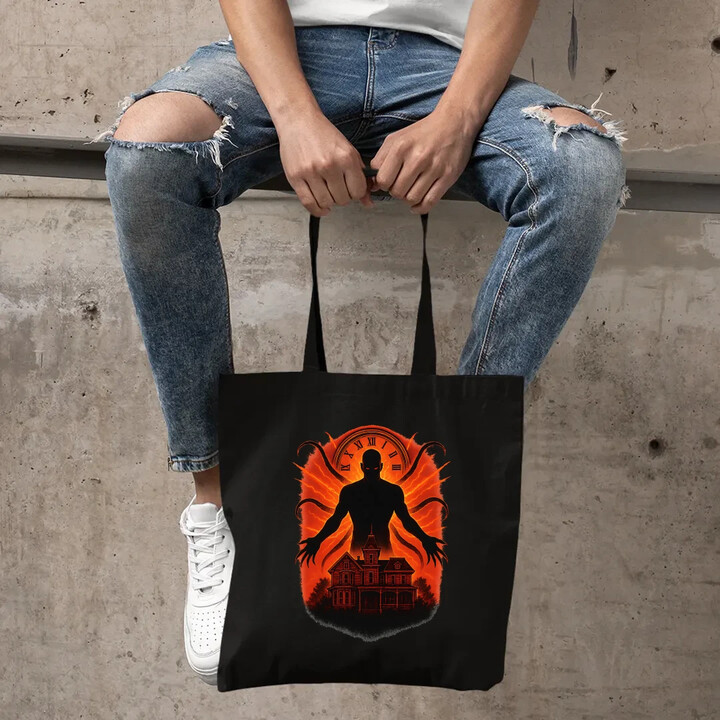 Dům Věčný - pro fanoušky seriálu Stranger Things - taška s potiskem
