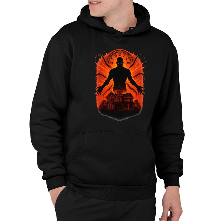 Dům Věčný - pro fanoušky seriálu Stranger Things - pánská mikina s potiskem