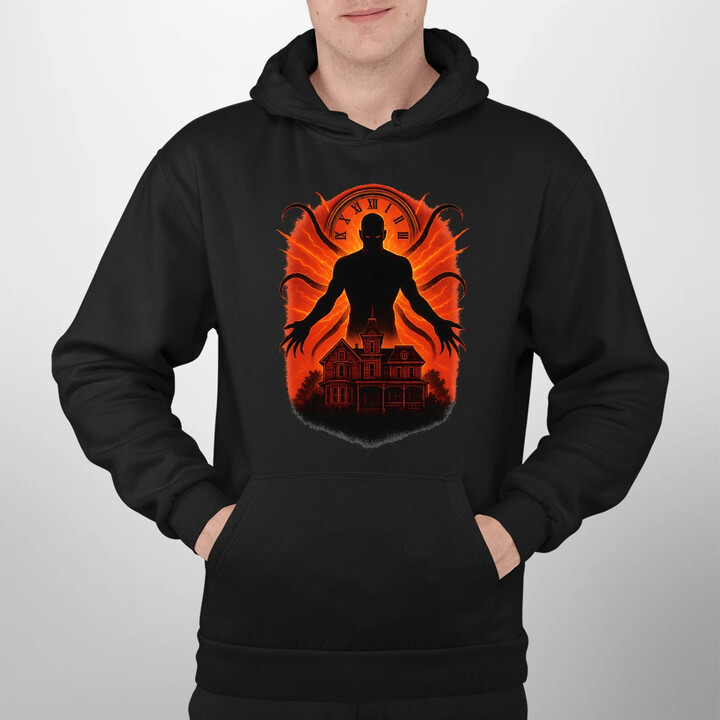 Dům Věčný - pro fanoušky seriálu Stranger Things - pánská mikina s potiskem