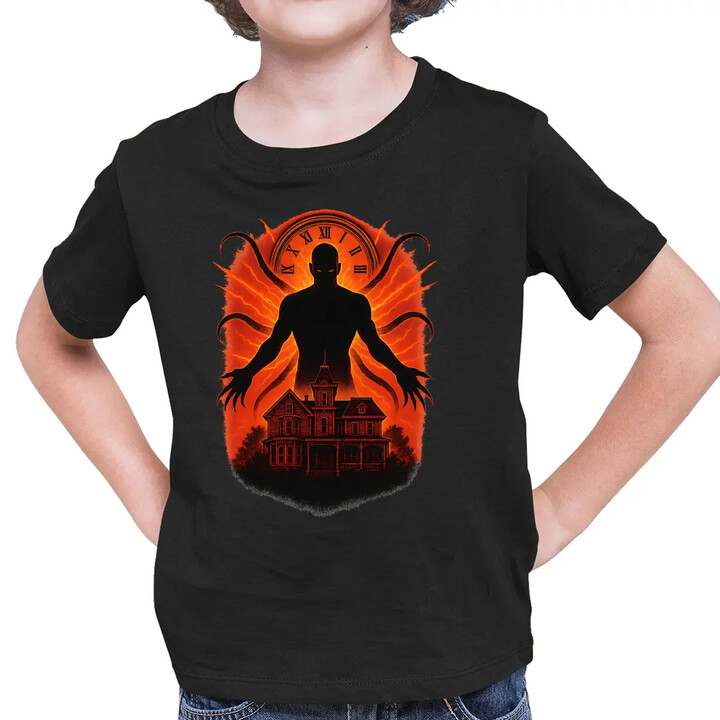 Dům Věčný - pro fanoušky seriálu Stranger Things - dětské tričko s potiskem